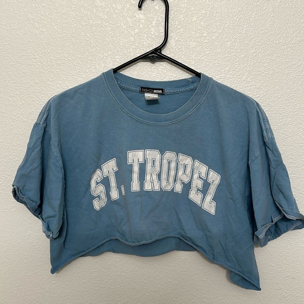 St Tropez Women’s Cropped Tee